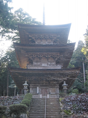 明通寺 三重塔