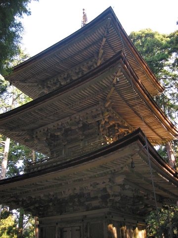 明通寺 三重塔