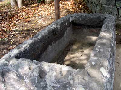 造山古墳の石棺 造山古墳の石棺