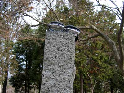 造山古墳の水中メガネ 造山古墳の水中メガネ