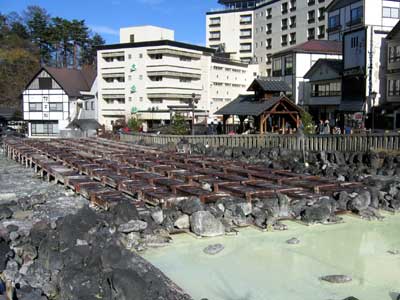 湯畑 湯畑