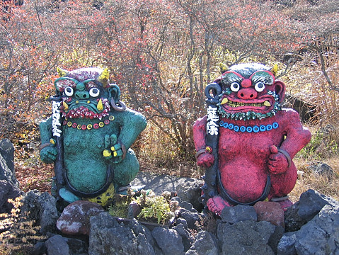 鬼押し出しの鬼 鬼押し出しの鬼