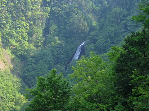 蓑谷大滝