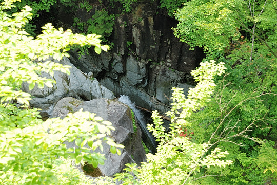 大滝の上流