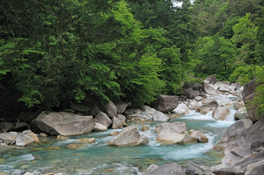 阿寺渓谷