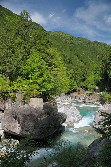 阿寺渓谷