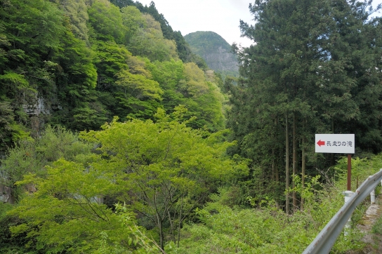 長走りの滝はこちら